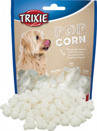 Popcorn o smaku wątróbki dla psa 100g
