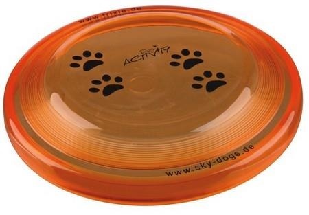 Profesjonalne Frisbee do rzucania i aportowania dla psa - małe 19cm