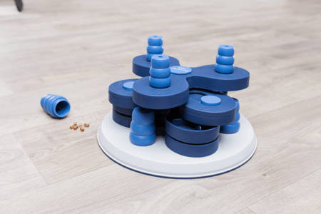 Zabawka interaktywna edukacyjna dla psa Wieża do ukrywania smakołyków